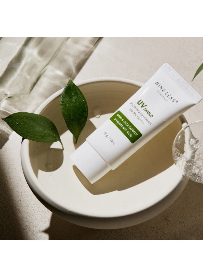 NINELESS Essentials UV Shield Soothing Sun Cream SPF 50+ PA++++ - Image 4